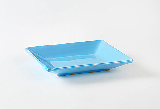 蓝色,长方形,盘子