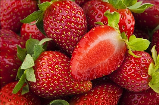 草莓,背景