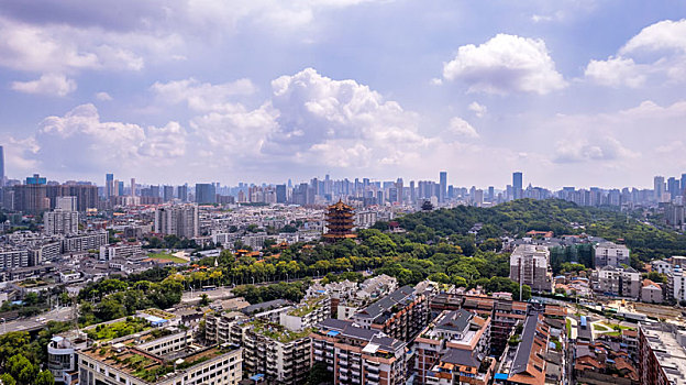 武汉地标建筑黄鹤楼