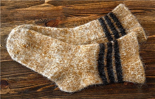 编织,羊毛袜