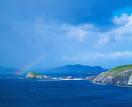 岛屿,丁格尔半岛,凯瑞郡,爱尔兰