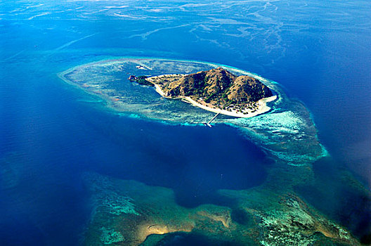 岛屿,飞行,登巴萨,巴厘岛,印度尼西亚,东南亚