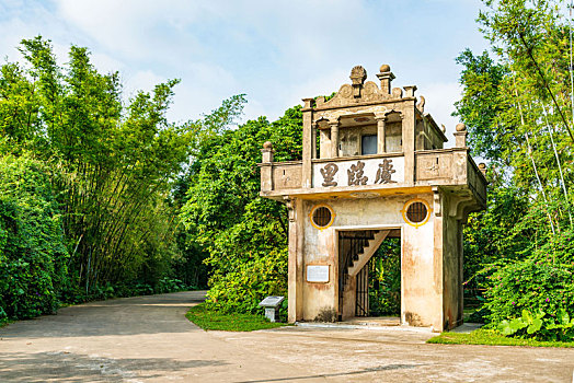 中国广东开平碉楼马降龙景区