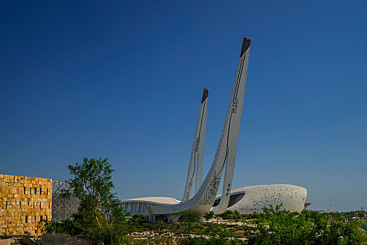 卡塔尔多哈清大学城真寺