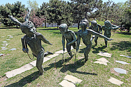 奥体公园雕塑