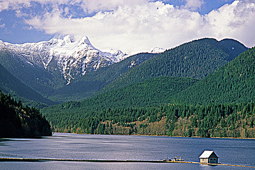 卡毕兰诺,湖,北温哥华,不列颠哥伦比亚省,加拿大