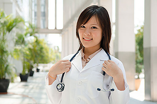 亚洲女性,医学生
