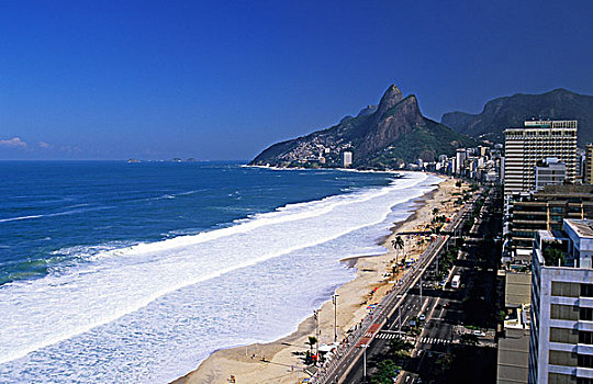 巴西,里约热内卢,伊帕内玛海滩