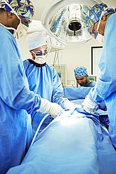 外科,表演,外科手术,手术室