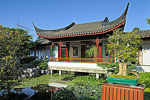 孙中山,古典,中式花园,温哥华,不列颠哥伦比亚省,加拿大