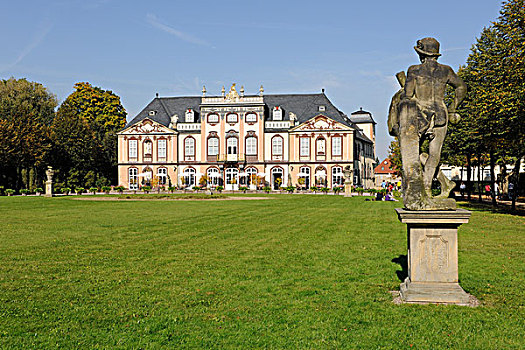 宫殿,城堡,地面,图林根州,德国,欧洲