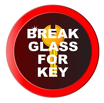 玻璃,钥匙