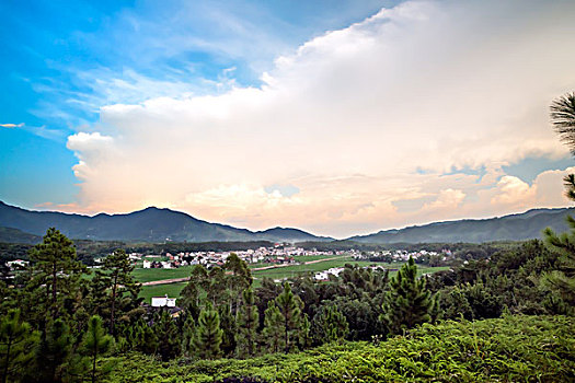 河源,山村