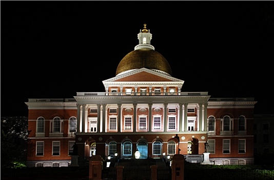 波士顿,州议院