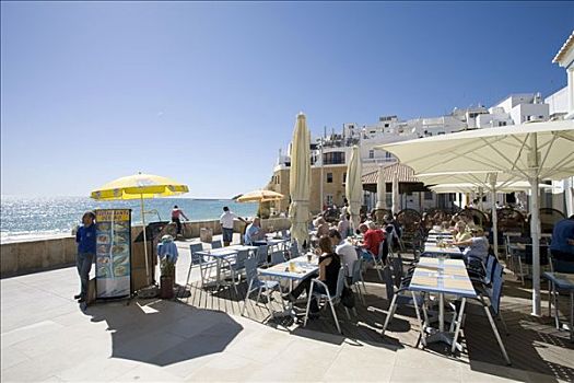 餐馆,阿尔加维,葡萄牙,欧洲