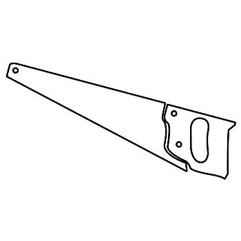 建筑,象征,锯,白色背景,矢量,插画