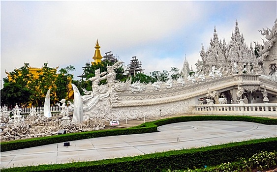 寺院,白色,庙宇