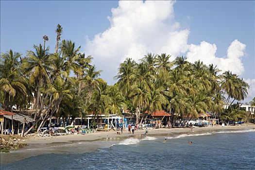 海滩,玛格丽塔岛,加勒比海,委内瑞拉,南美