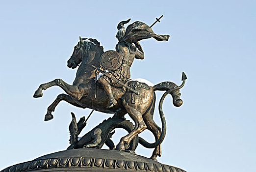 青铜,雕塑,胜利,著名,俄罗斯,雕刻师,马涅什纳亚广场,莫斯科