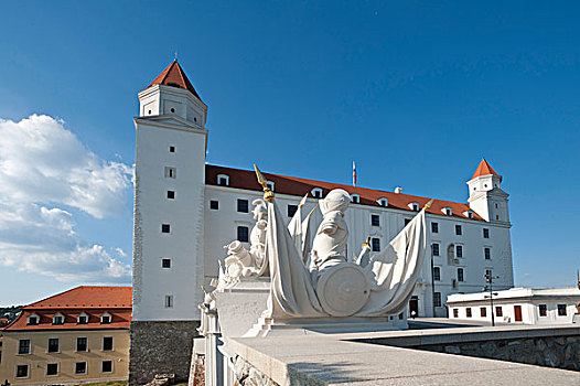 布拉迪斯拉瓦,城堡,斯洛伐克,欧洲