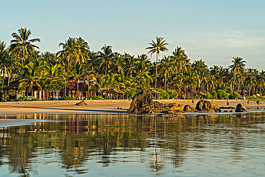 棕榈海滩,缅甸,亚洲