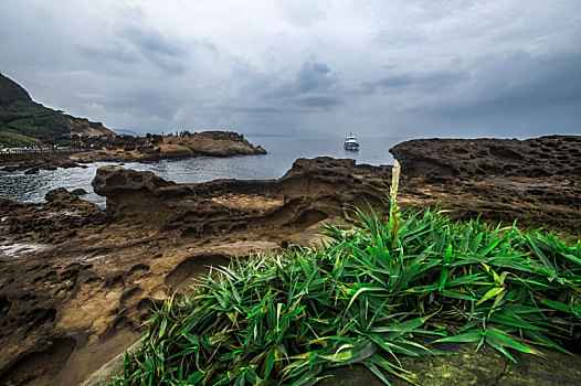 美丽的台湾海峡自然风光