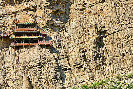 山西大同悬空寺