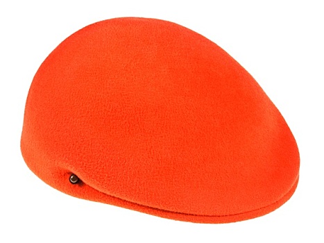 橙色,平顶帽