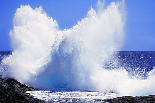 波浪,碰撞