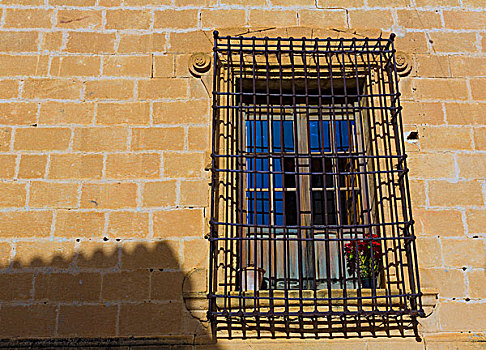 教堂,窗户,特写,阿利坎特,西班牙