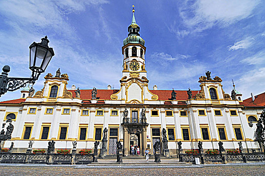 教堂,出生,回廊,拉德肯尼,地区,布拉格,捷克共和国