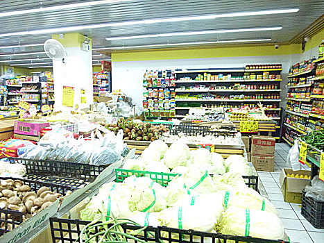 深圳社区小超市室内景观