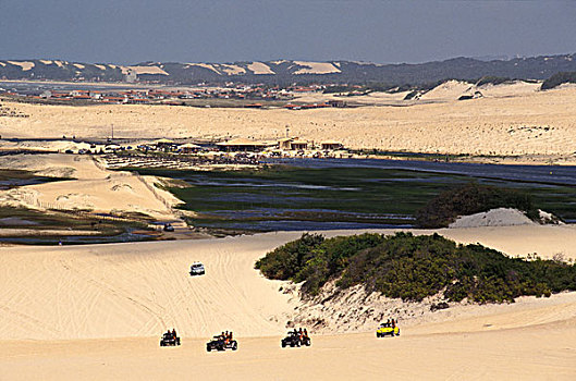 巴西,纳塔耳,沙丘,背景