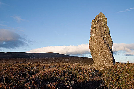 站立,石头,沃特福德,爱尔兰