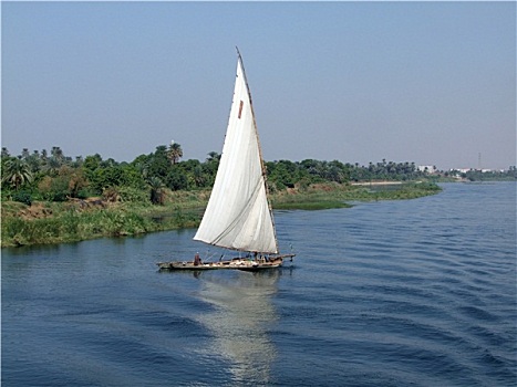 三桅帆船,尼罗河