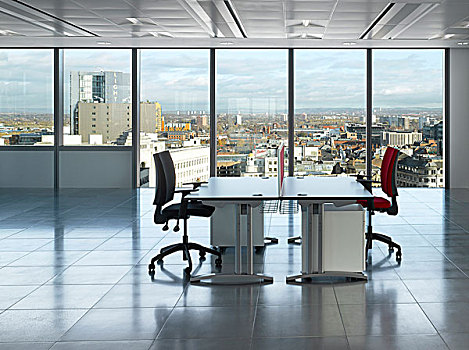 桌子,椅子,办公室,纽约,街道,曼彻斯特,大曼彻斯特