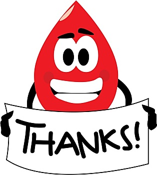 感谢,献血