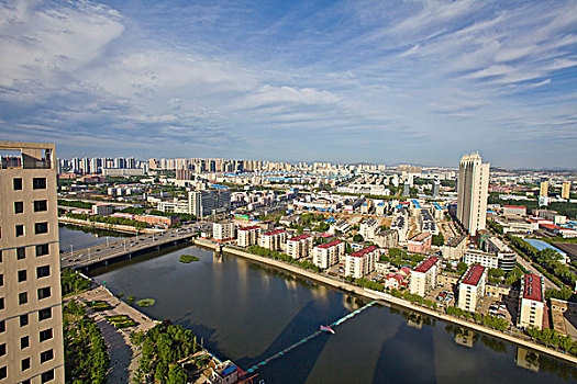 秦皇岛,建筑,河流,汤河,生活区,住宅