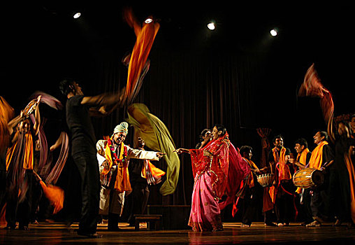 民俗,戏剧,剧院,孟加拉,十二月,2006年