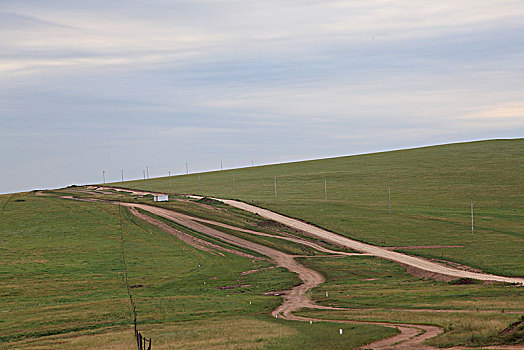 山坡道路