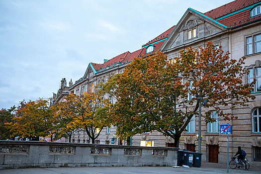 德国柏林老建筑,都是很有历史的建筑