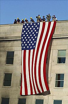 五角大楼,2001年9月,华盛顿,美国