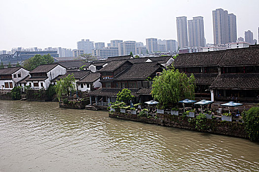 京杭大运河,拱宸桥,桥西