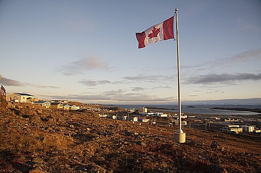 加拿大国旗,湾,加拿大