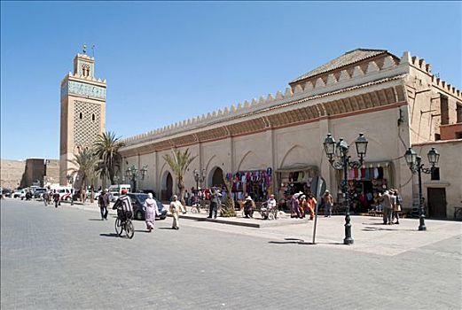 要塞,墓地,玛拉喀什,摩洛哥,非洲