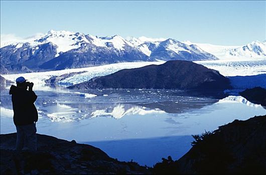 看,格里冰河,托雷德裴恩国家公园,智利
