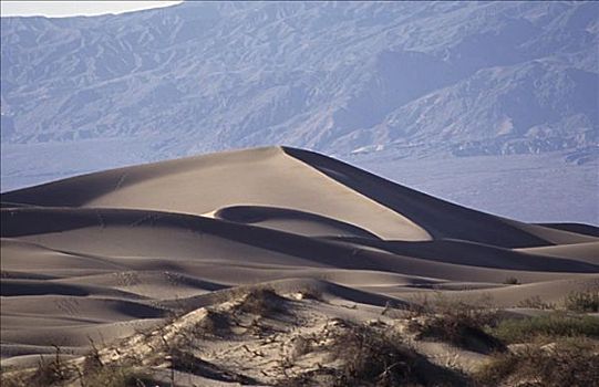 沙丘,沙漠,死亡谷国家公园,加利福尼亚,美国