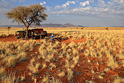 露营,小路,纳米比沙漠,自然保护区,纳米布沙漠,纳米比亚,非洲