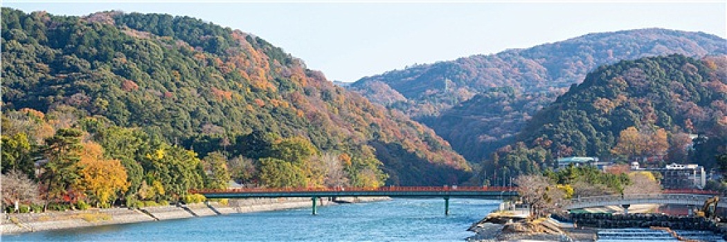 全景,京都,日本