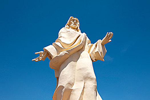 耶稣,雕塑,开采,城市,省,智利